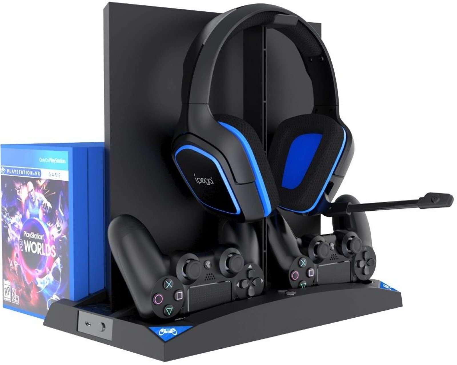 Dobíjecí stanice s chlazením na PS4