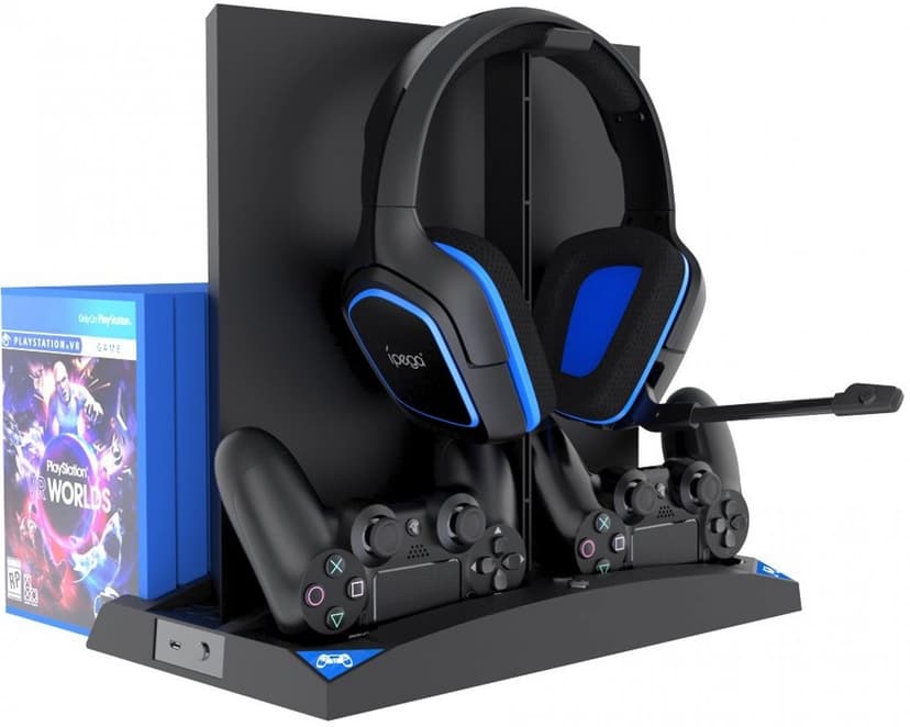 Dobíjecí stanice s chlazením na PS4