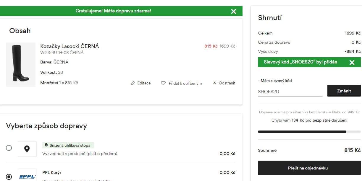 CCC - extra sleva 20% na zimní obuv
