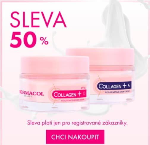 Denní a noční krém Dermacol Collagen+