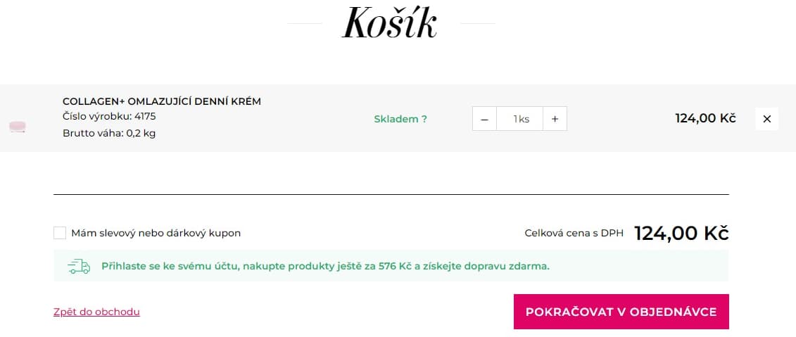 Denní a noční krém Dermacol Collagen+