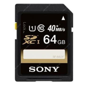 SDXC karta SONY Experience 64 GB, UHS, 40MB