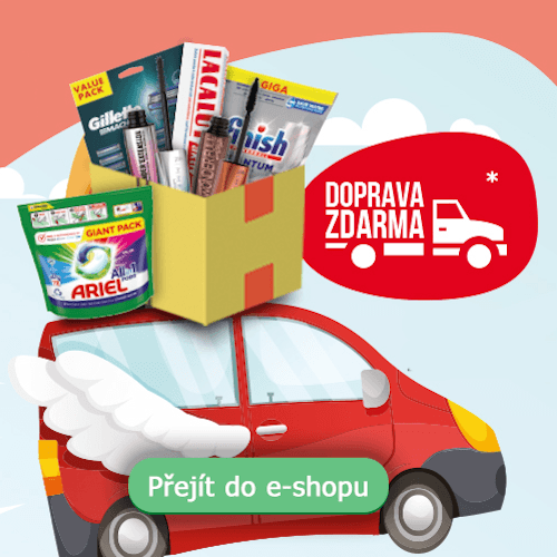 Teta drogerie - doručení na prodejny zdarma
