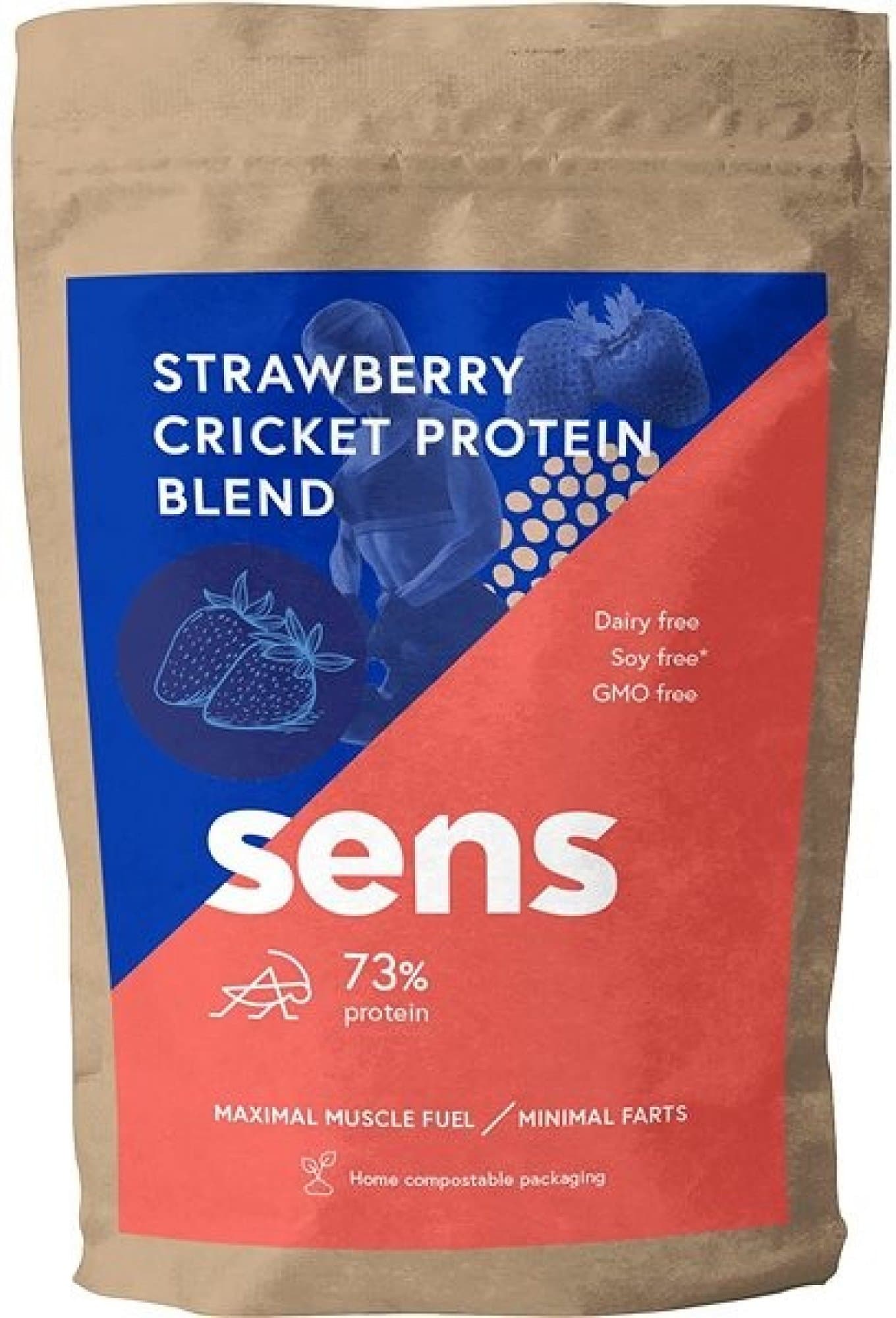 Proteinový nápoj SENS jahodový 450 g