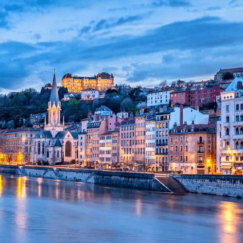 Zpáteční letenky Praha - Lyon