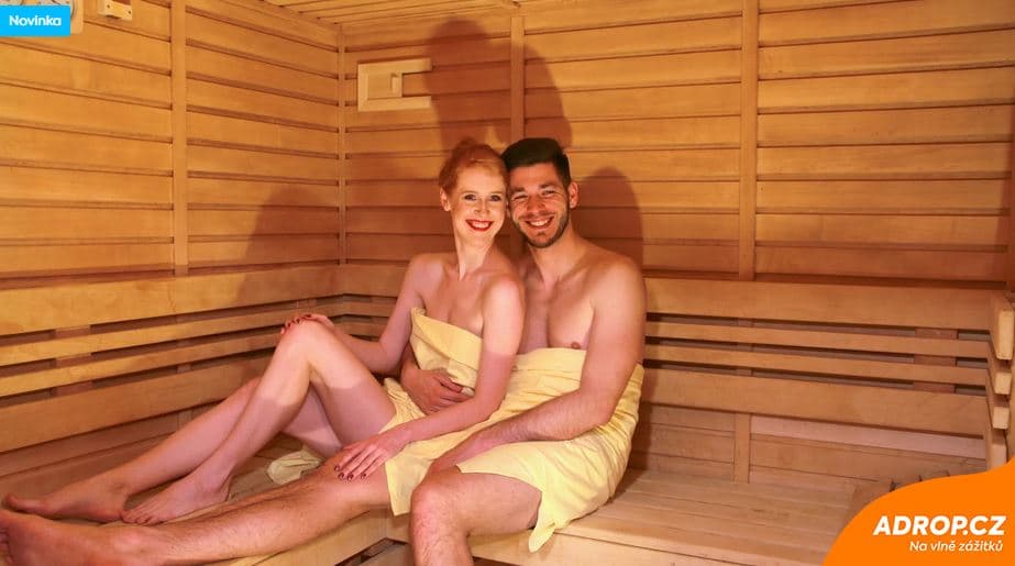 Relax pro 2: Privátní vířivka a finská sauna