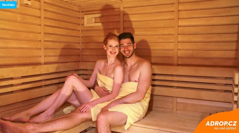 Relax pro 2: Privátní vířivka a finská sauna