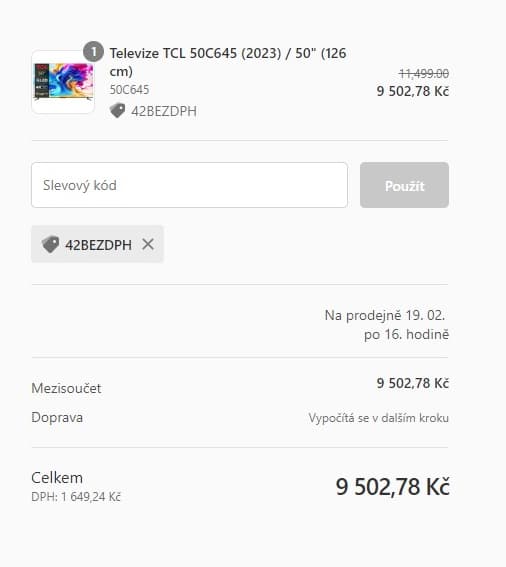 4K QLED Google TV, Atmos, 126cm, TCL