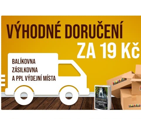 Doprava za 19 Kč + extra kódy
