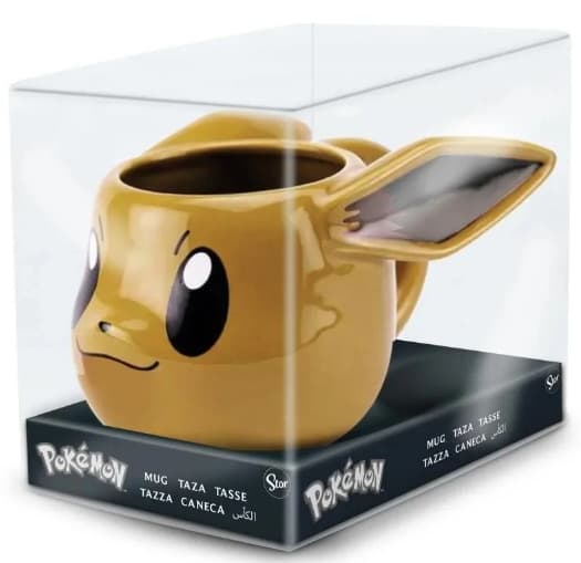 3D hrnek Pokémon Eevee 500 ml, keramika