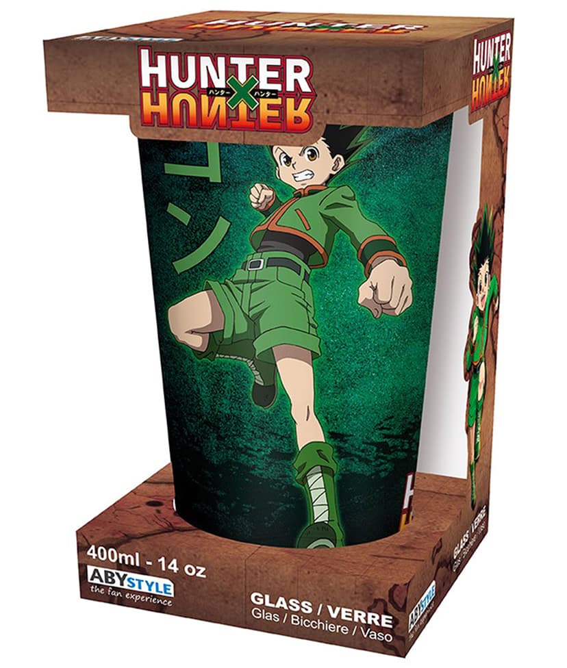 Sklenice Hunter x Hunter, 400ml, sklo