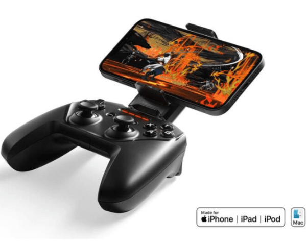BT ovladač SteelSeries pro mobily, vibrace