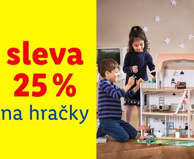 Lidl-shop - sleva 25% na Hračky