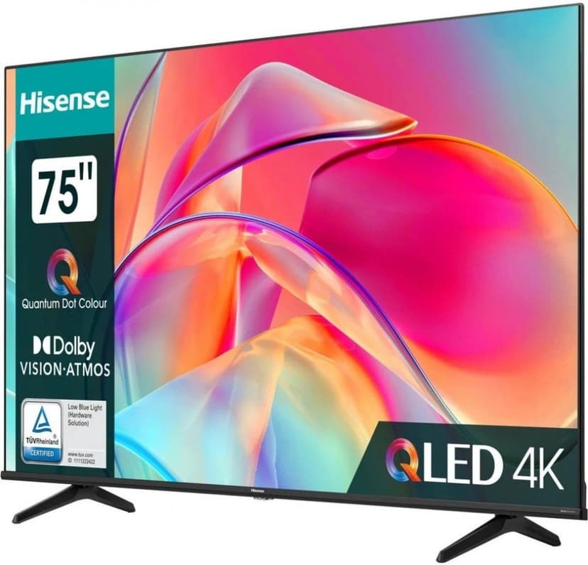 4K Smart TV, HDR, 191 cm, Hisense
