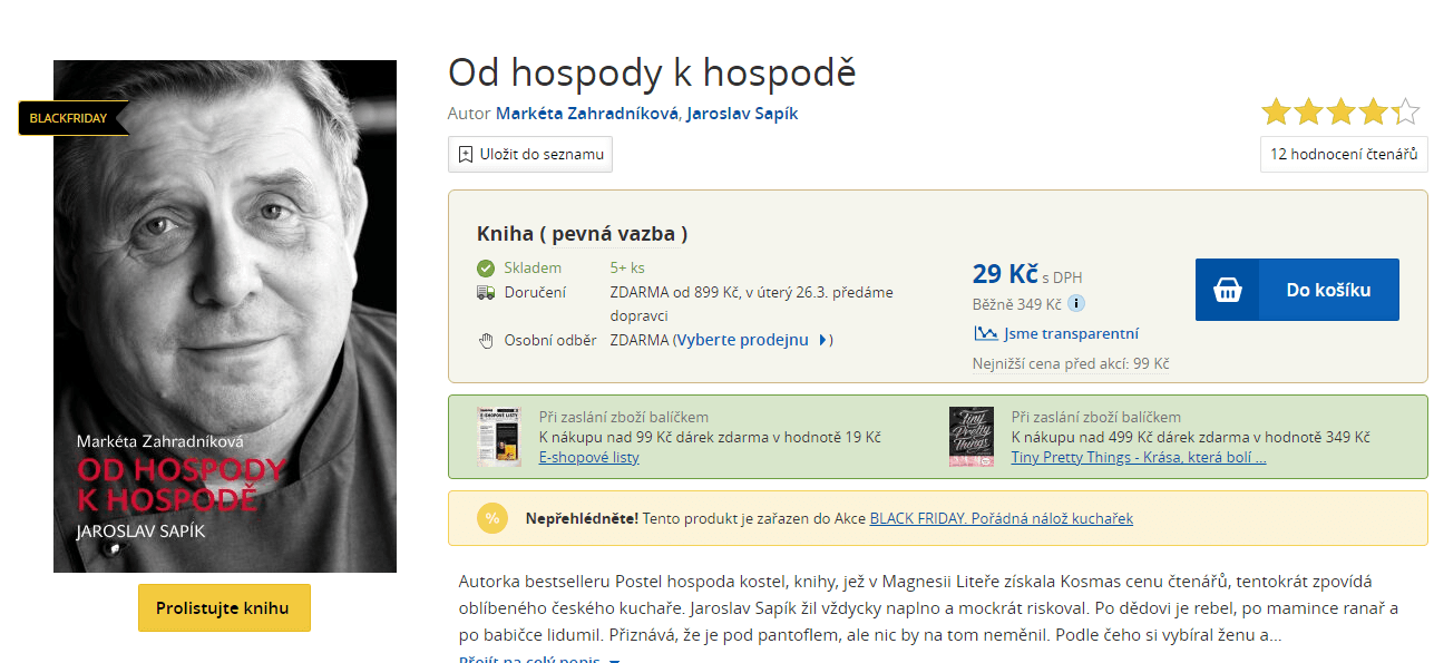 Od hospody k hospodě - Zahradníková, Sapík