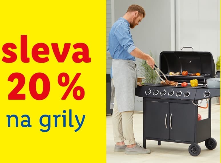 Lidl-shop - sleva 20% na kategorii Grilování