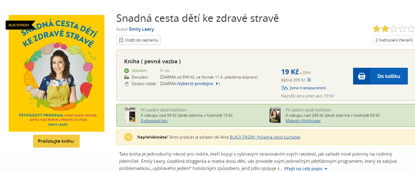 Snadná cesta dětí ke zdravé stravě