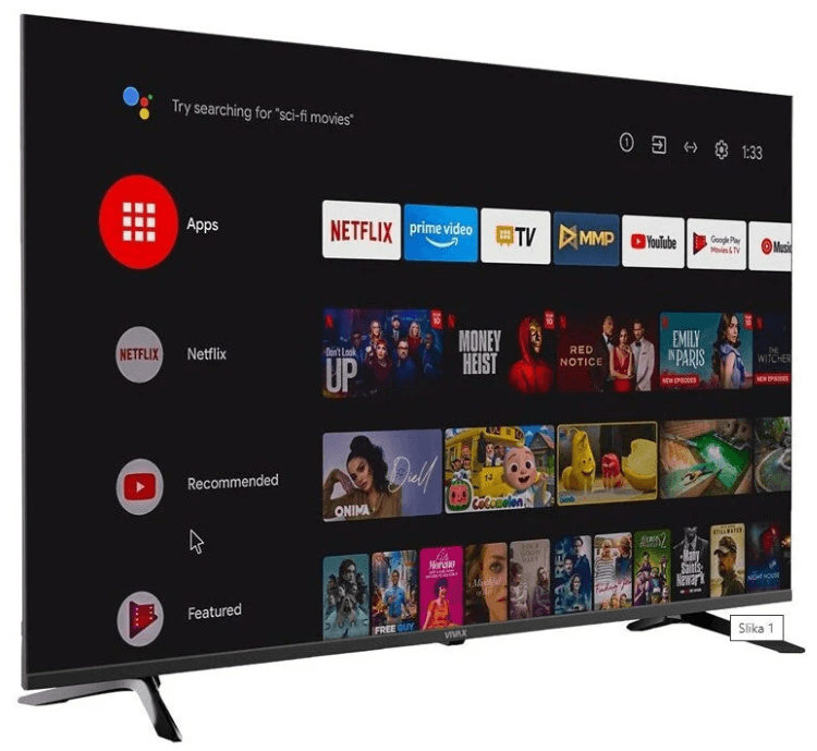 4K Smart TV, Android, 147cm, HDR, Vivax