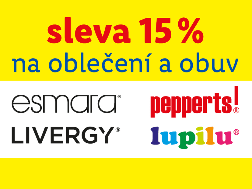 Lidl-shop - sleva 15% na veškerou módu