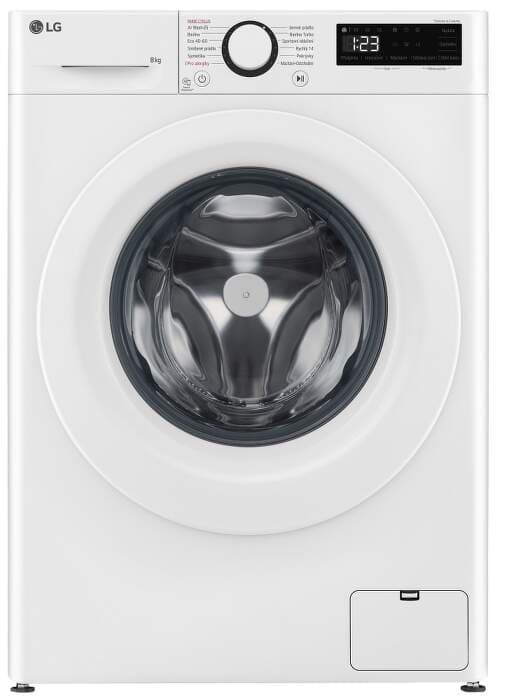 Parní pračka LG, A, 8 kg, 1200 ot./min