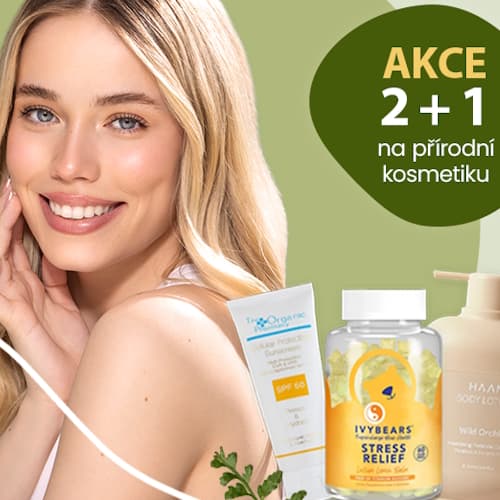 Aurio.cz - akce 2+1 na přírodní kosmetiku
