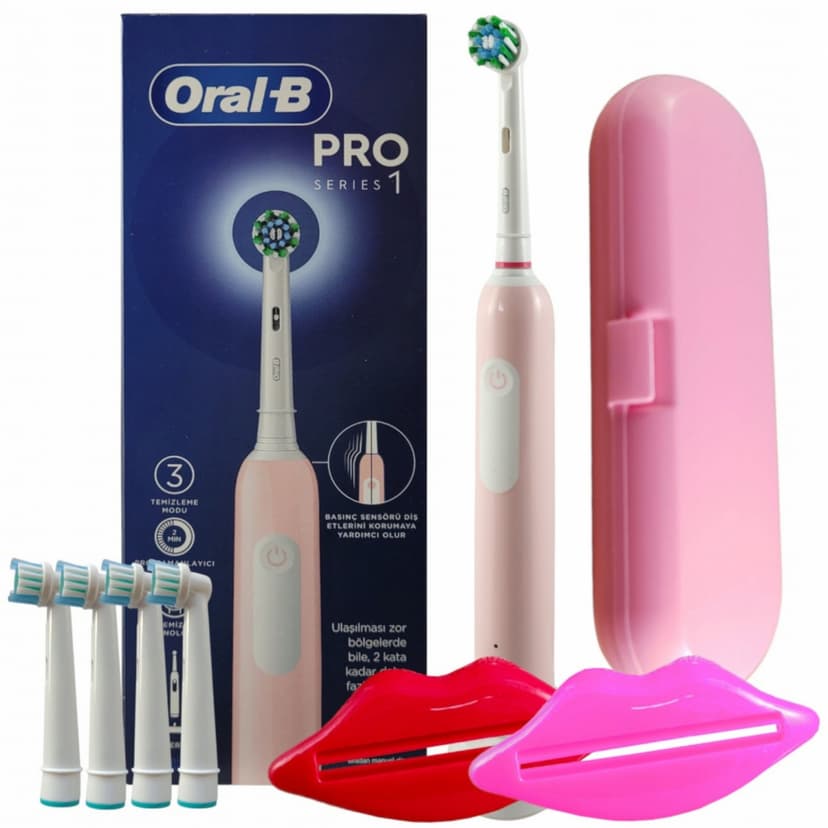El. zubní kartáček Oral-B, 5x nástavec, pouzdro
