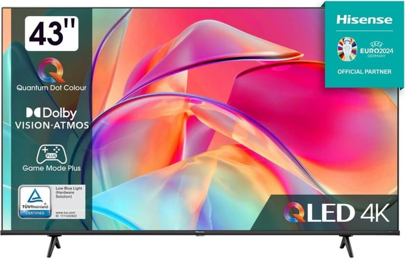 4K Smart TV, Atmos, 109cm, Hisense