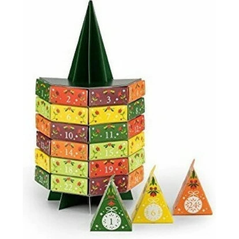 Adventní kalendář strom 25 pyramidek BIO