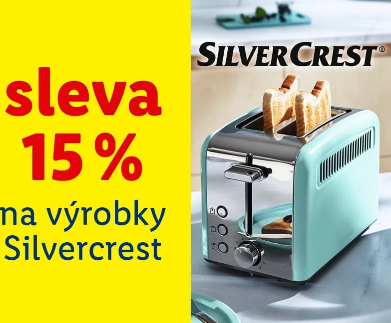 Lidl-shop - sleva 15% na vše od Silvercrest