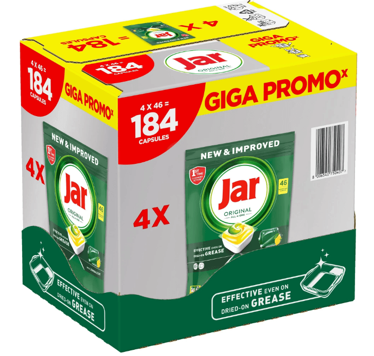 Kapsle JAR Original lemon 184 ks