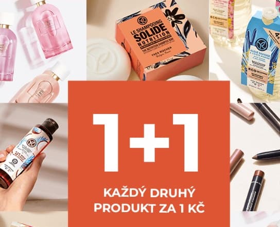 Akce 1+1 zdarma na Yves Rocher