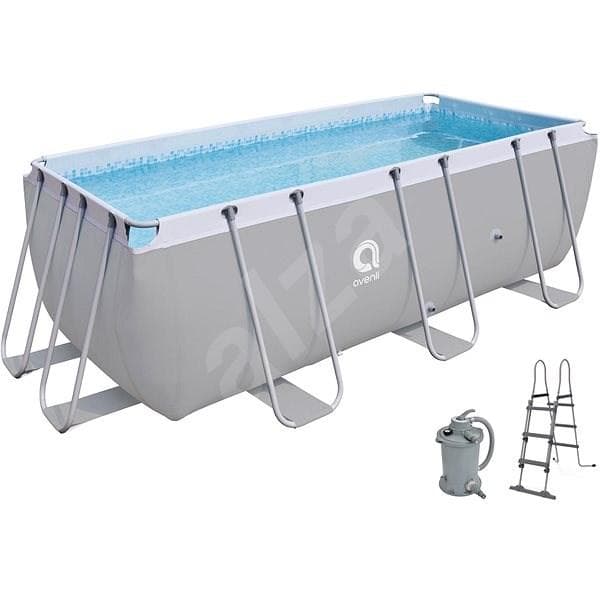 Bazén Avenli 4x2 m, schůdky, filtrace