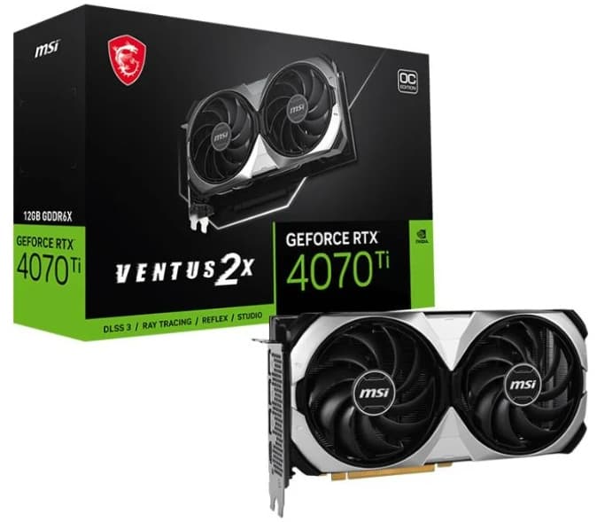 Grafika MSI Nvidia 4070 Ventus 12GB