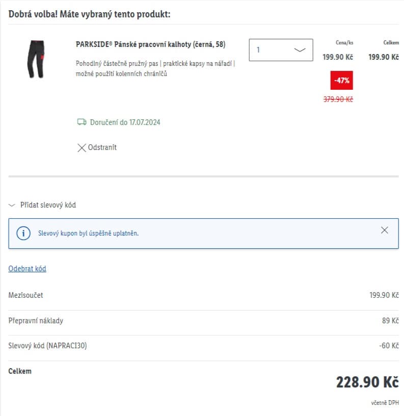 Lidl-shop- sleva 30% na pracovní oblečení