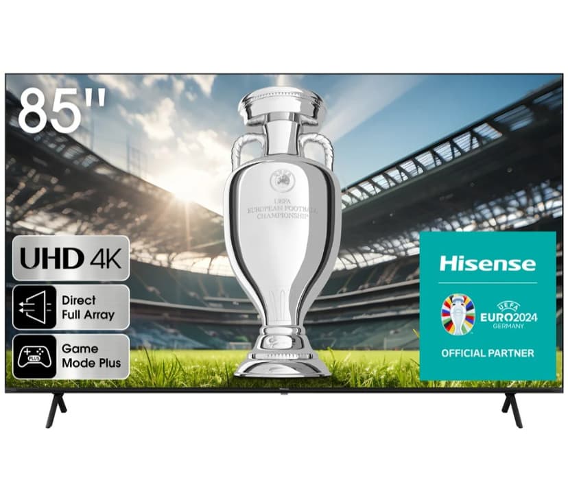 4K smart TV, HDR, 215cm, Hisense