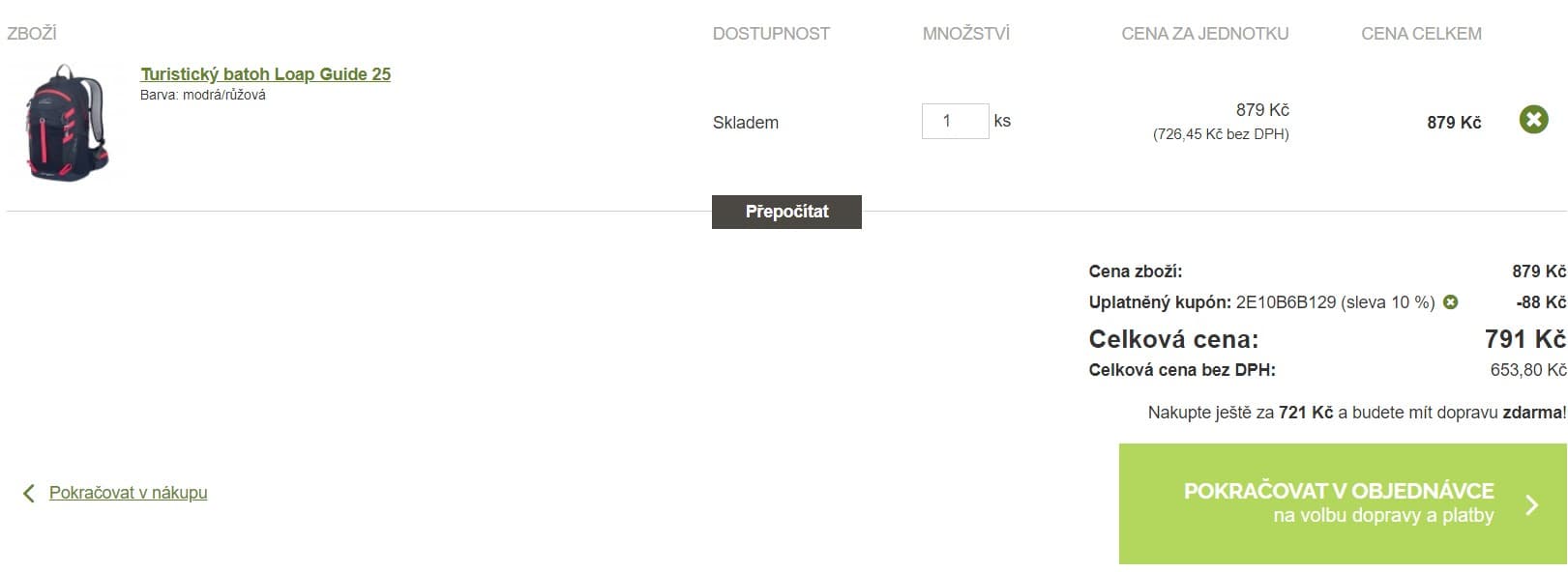 Turistický batoh Loap Guide 25