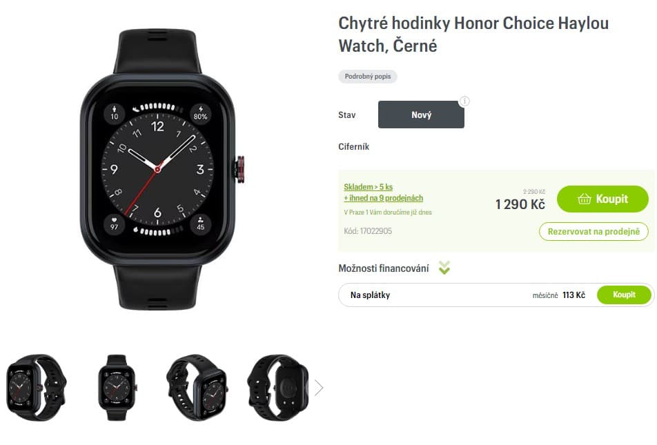 Smart hodinky Honor Choice Haylou 