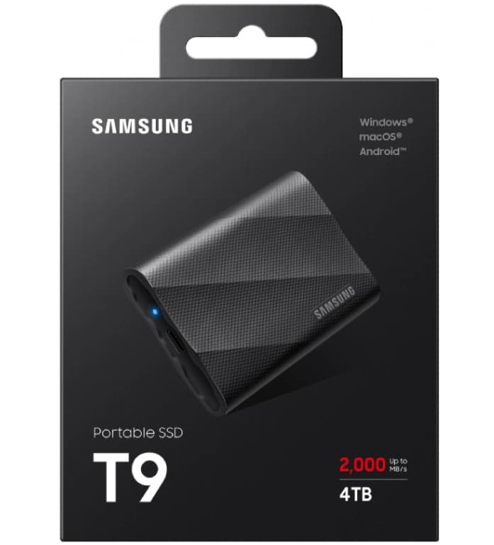 Externí SSD disk Samsung, 4TB, 2GB/s