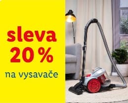 Lidl-Shop - sleva 20% na vysavače