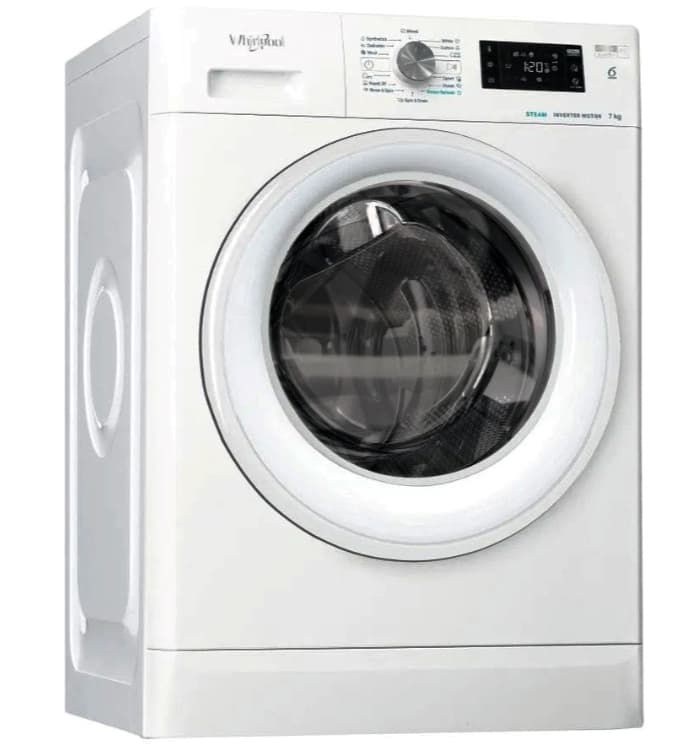 Parní pračka Whirlpool 7kg, 1400ot., A