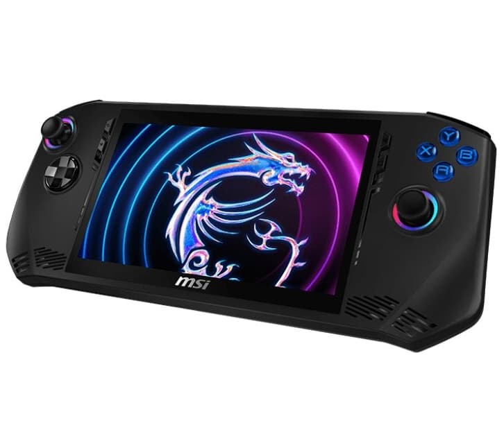 Konzole MSI Claw 4,6GHz, 16GB RAM, 7"