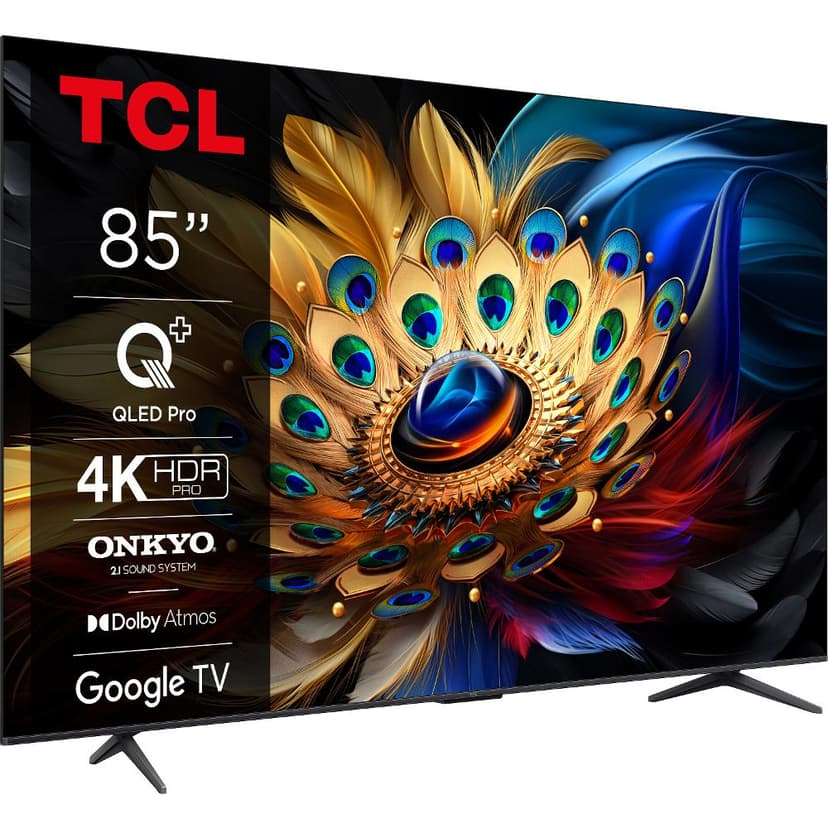 4K Google TV, Atmos, 216cm, TCL
