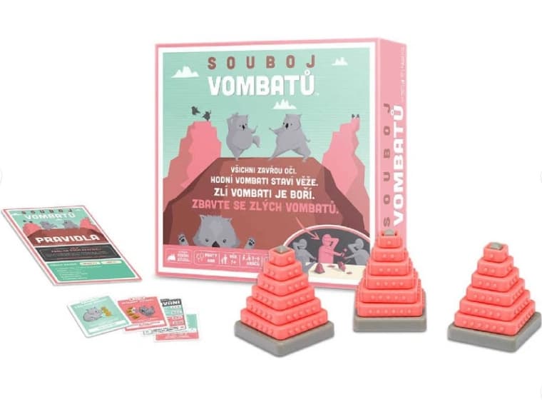 Desková hra Souboj vombatů