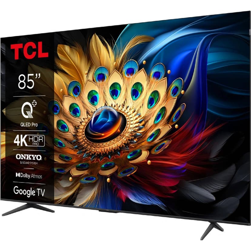 4K Google TV, Atmos, 215cm, TCL