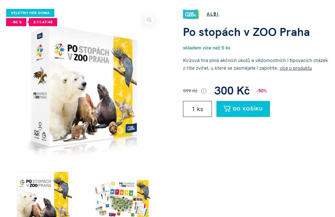 Kvízová hra Po stopách v ZOO Praha