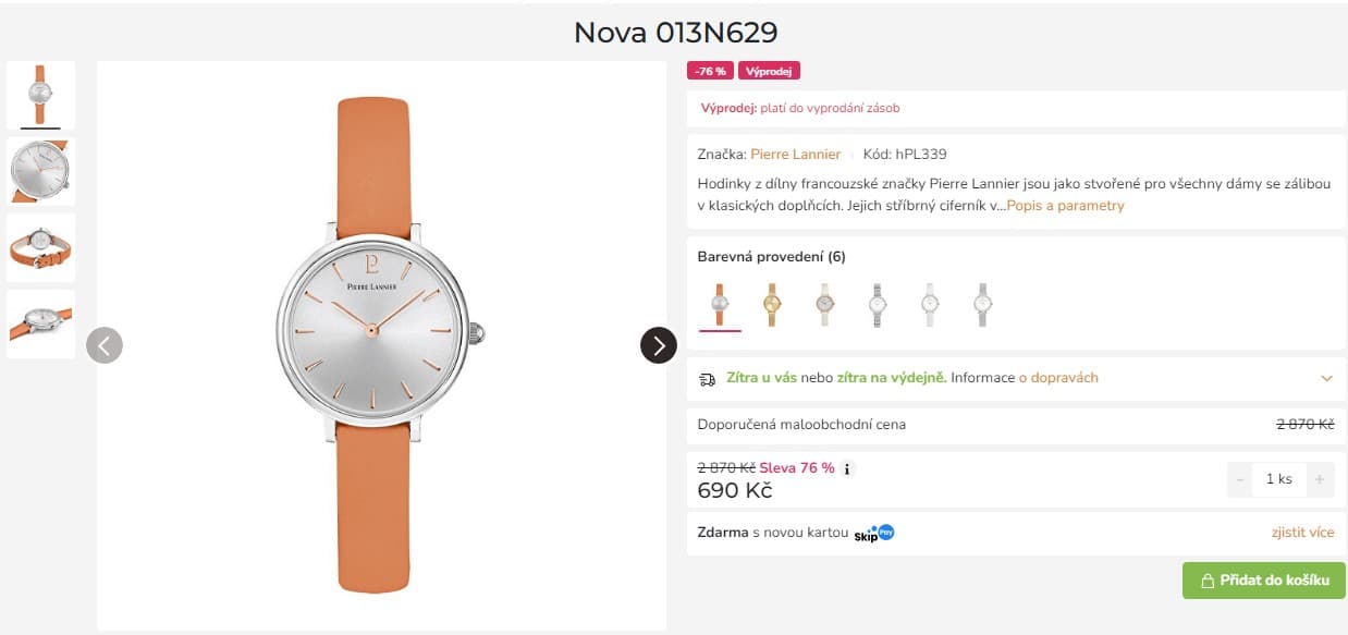 Dámské hodinky Pierre Lannier Nova 
