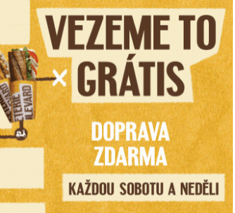 Doprava zdarma z Bageterie Boulevard