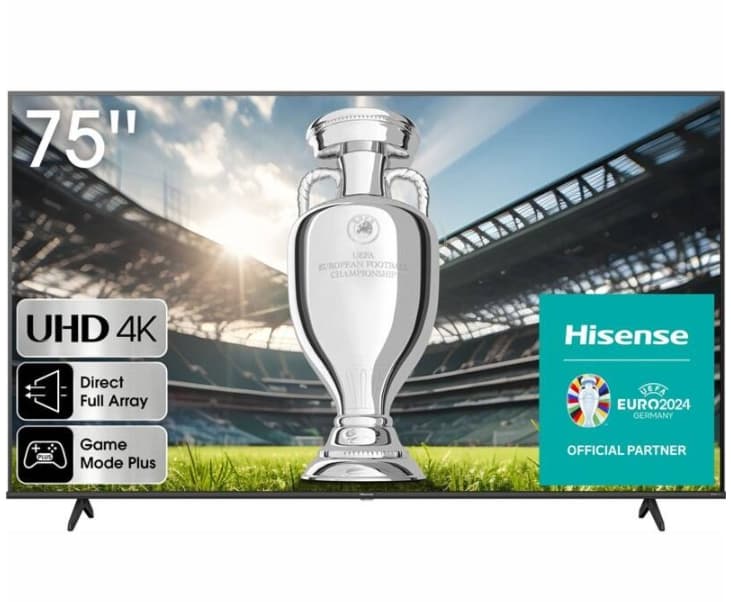 4K smart TV, HDR, 189cm, Hisense