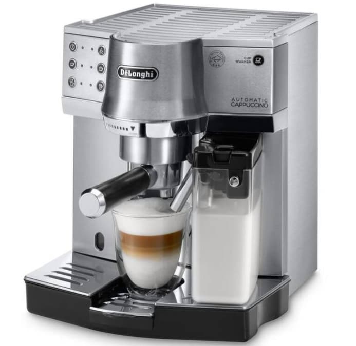 Pákový kávovar DeLonghi, mleté + ese pody