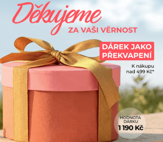 Yves-Rocher - hodnotný dárek k nákupu nad 499